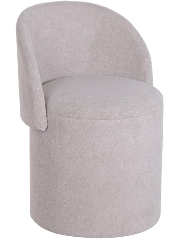 Reposapies convertible de chenilla con estructura de madera, 46 x 43 x 63 cm